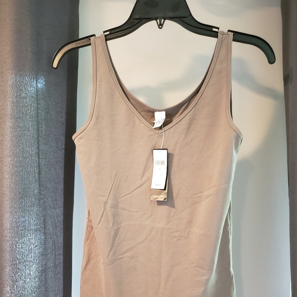Banana Republic tan tank top